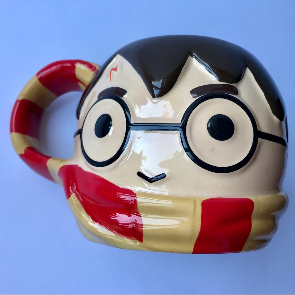 Harry Potter mug Gryffindor scarf handle 24 oz